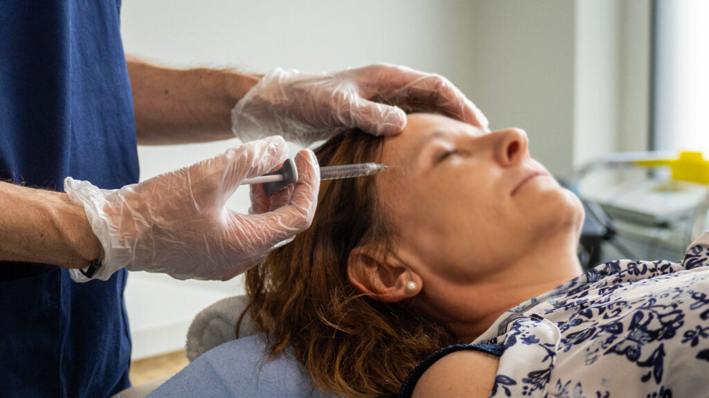 Dr Gilles Schrub injection acide hyaluronique Metz